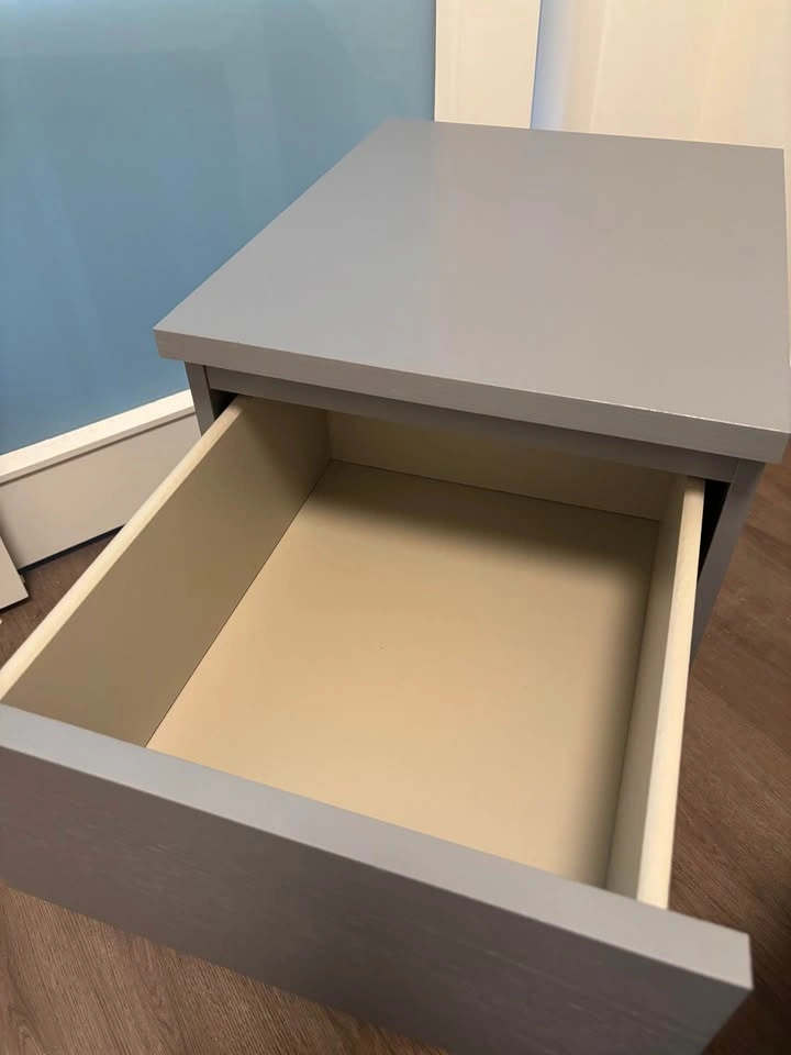 IKEA MALM 2-Drawer Chest (Gray) - photo 4
