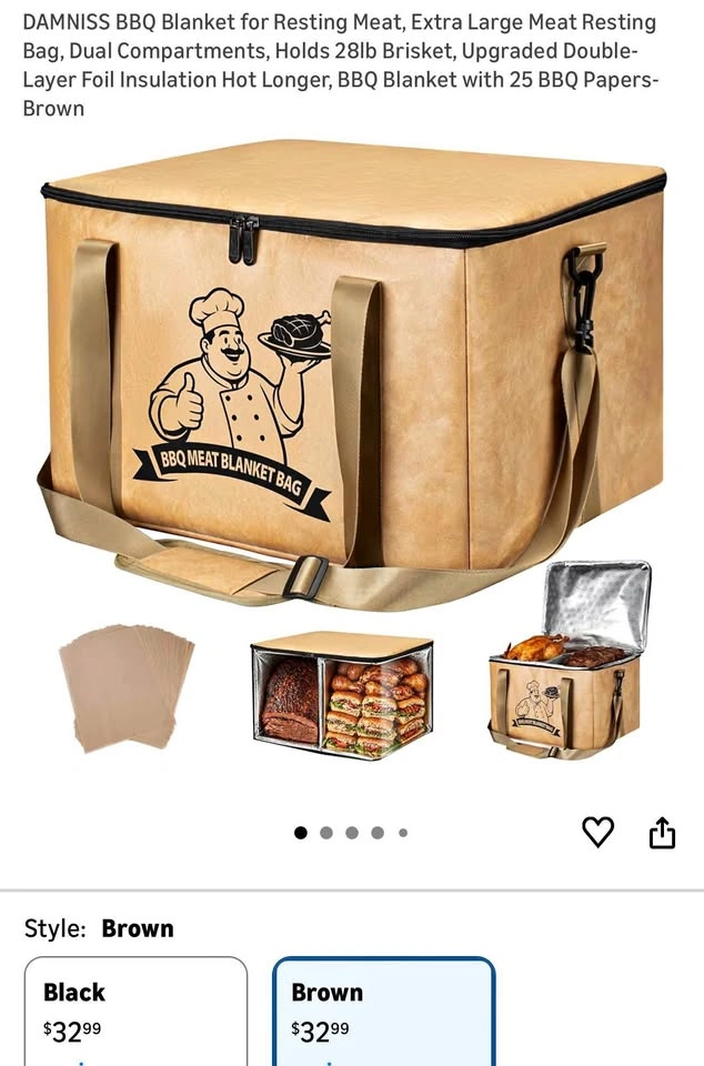 (New)28LB Extra Large BBQ Blanket for Resting Meat