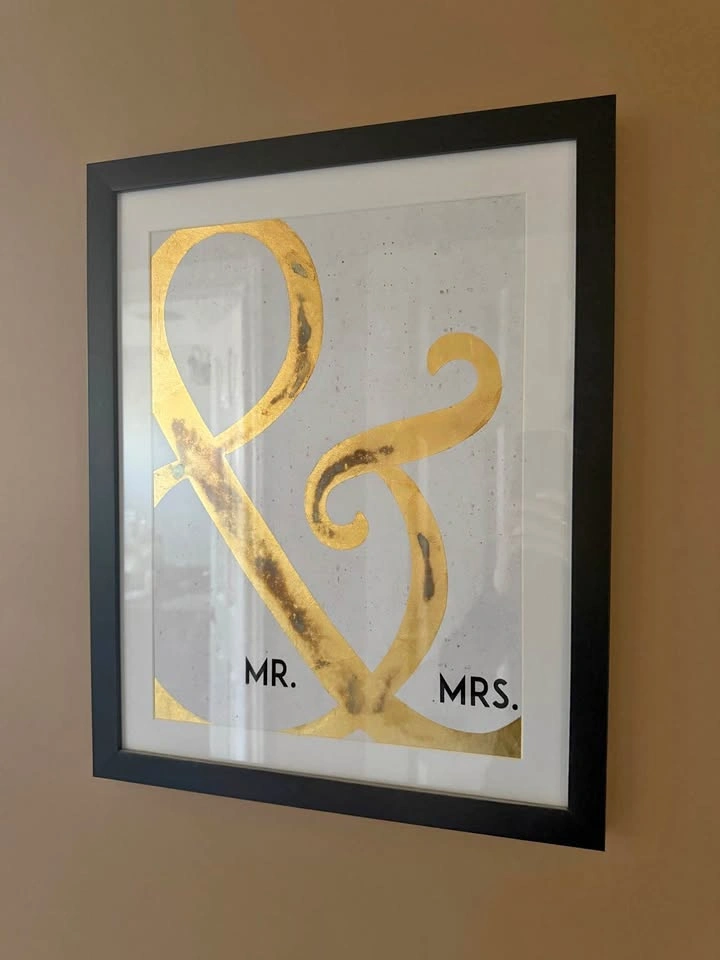 Mr & Mrs Marriage artwork