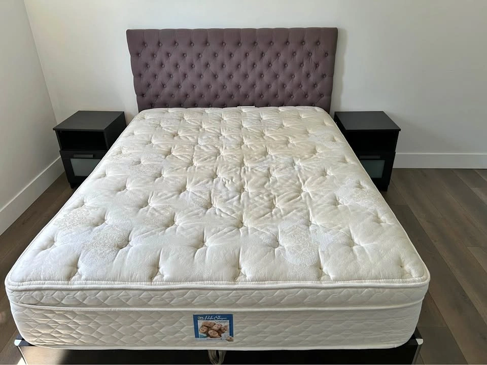 Queen Bed with Storage and 2 Sidetables