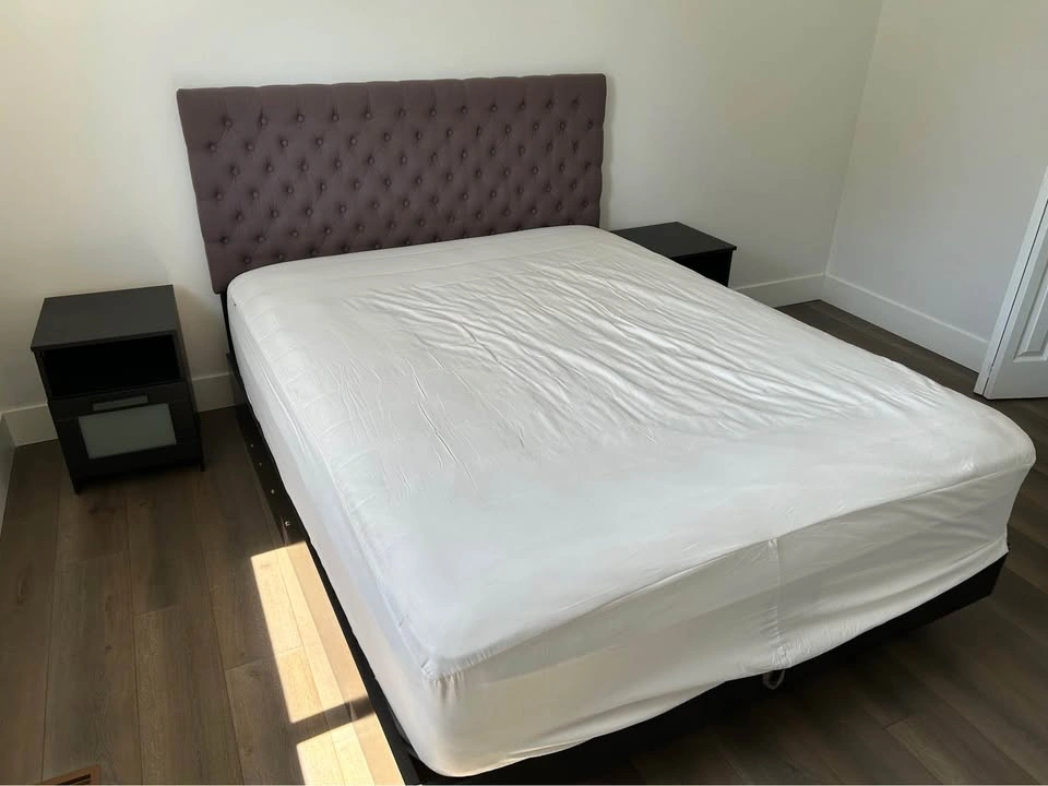 Queen Bed with Storage and 2 Sidetables - photo 5