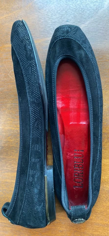 Authentic LORIBLU Italy Luxury Flats - Size 41 - Like New - photo 3