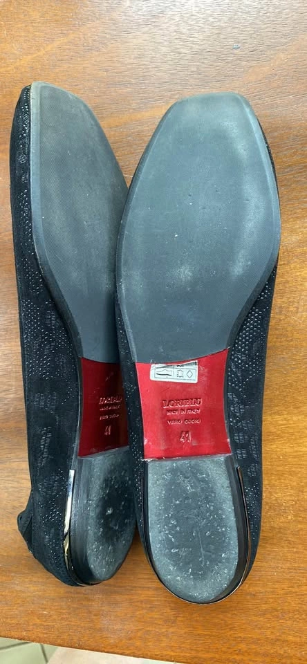 Authentic LORIBLU Italy Luxury Flats - Size 41 - Like New - photo 4