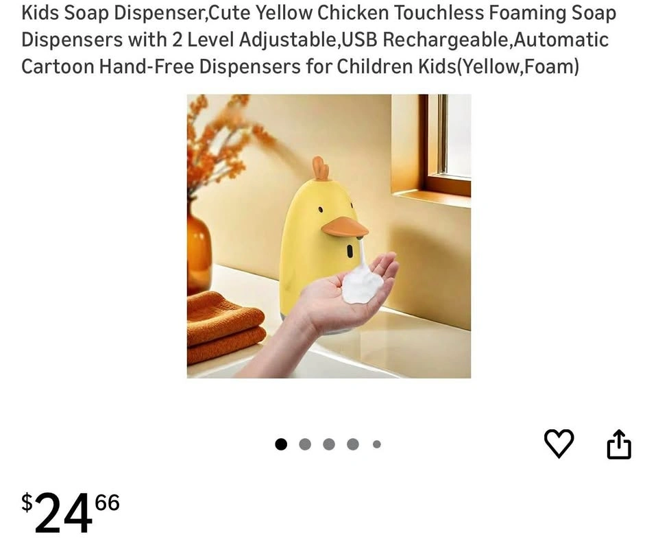 (New) Kid Automatic Soap Dispenser