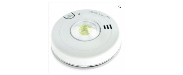 Smoke Alarm - Hard Wired with LED Strobe Light