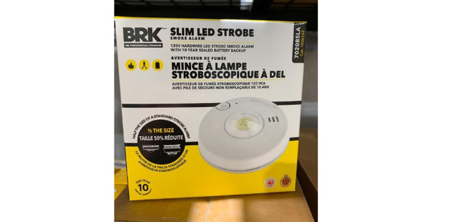 Smoke Alarm - Hard Wired with LED Strobe Light - photo 2