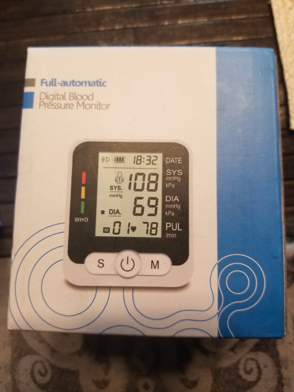 Wrist Type Automatic Digital Blood Pressure Monitor
