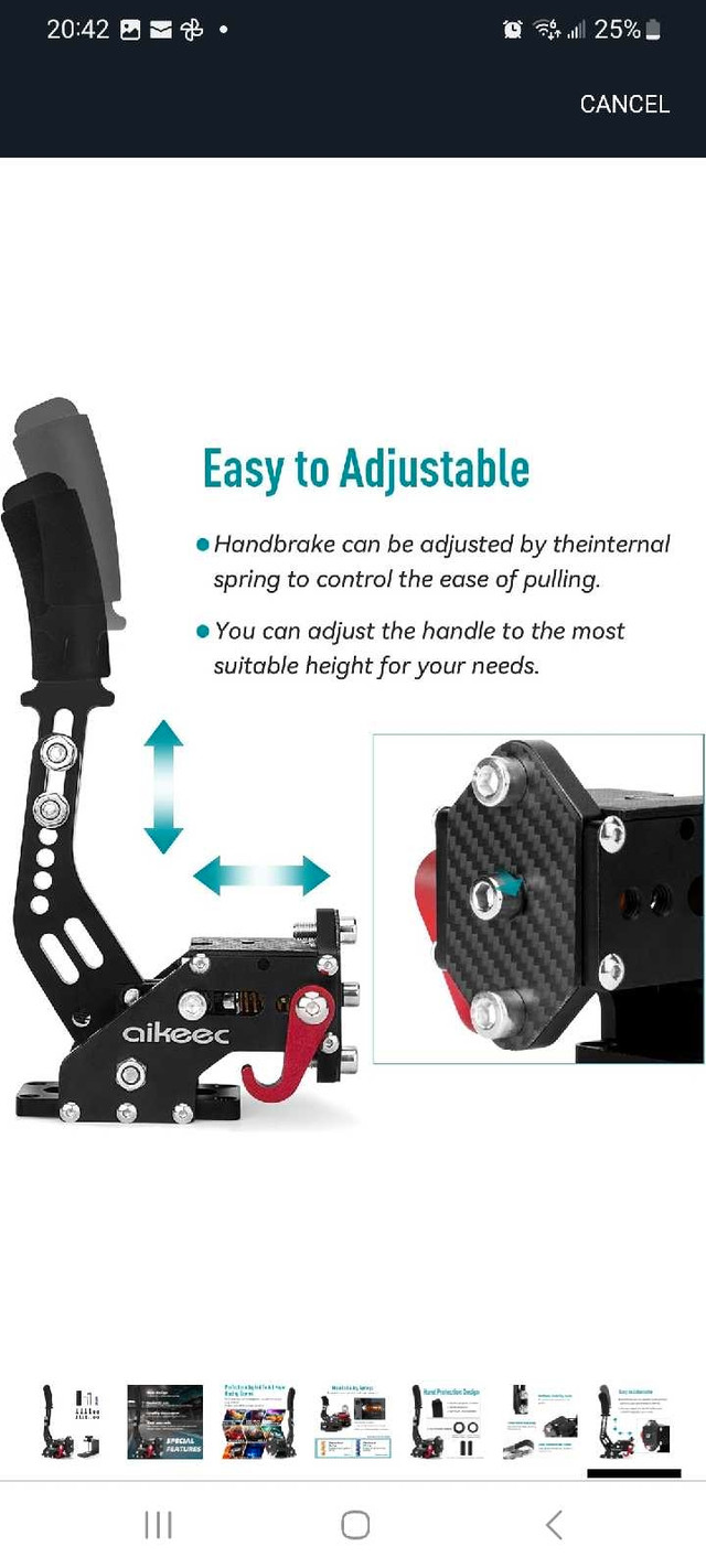 Aikeec T-3 Handbrake - photo 5