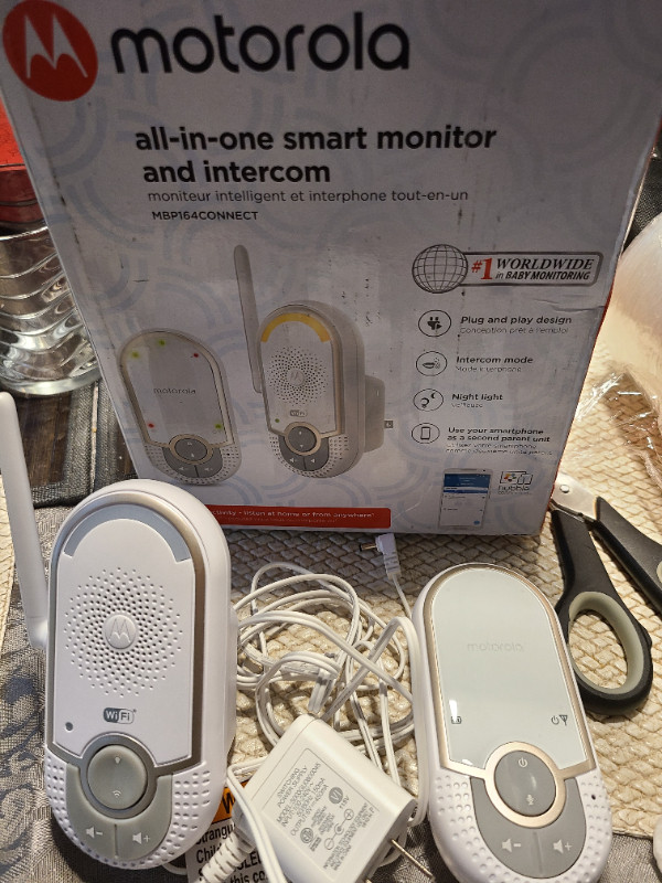 Motorola All In 1 Smart Baby Monitor and Intercom
