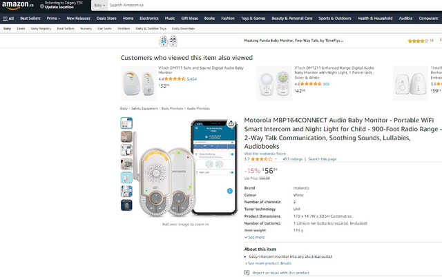 Motorola All In 1 Smart Baby Monitor and Intercom - photo 4