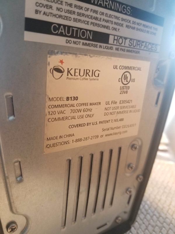 Keurig B130 DeskPro Brewing System - photo 3