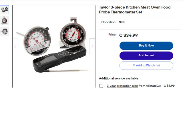 Taylor Kitchen Mean Oven Food Probe Thermometer - photo 3