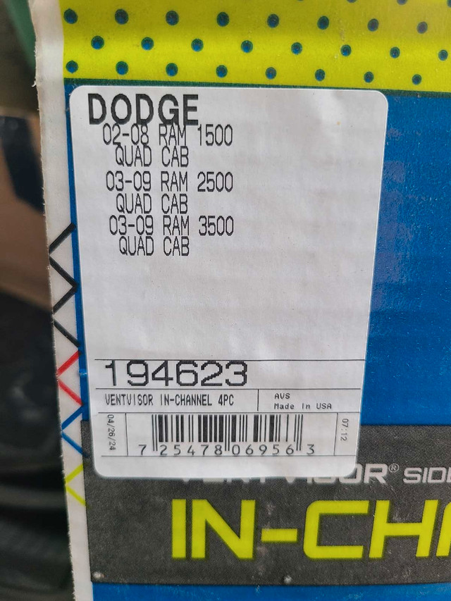 Dodge Ram 2003-09 Window Visor - photo 2