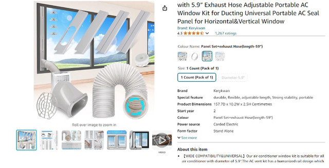 Universal Exhaust Hose for Portable Aircon - photo 3