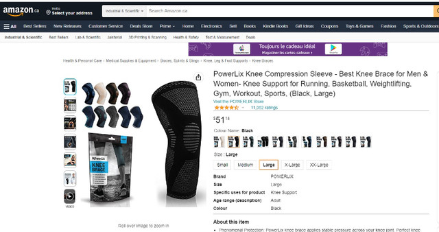 Knee Compression Sleeve - photo 2