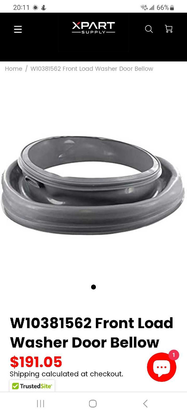 Washer Door Bellow for Whirpool,Kenmore,Maytag,Amana - photo 3