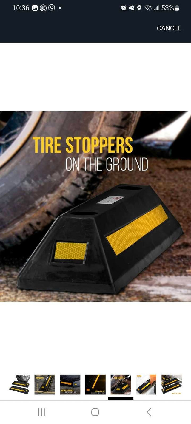 Parking Blocks Tire Stoppers - photo 3