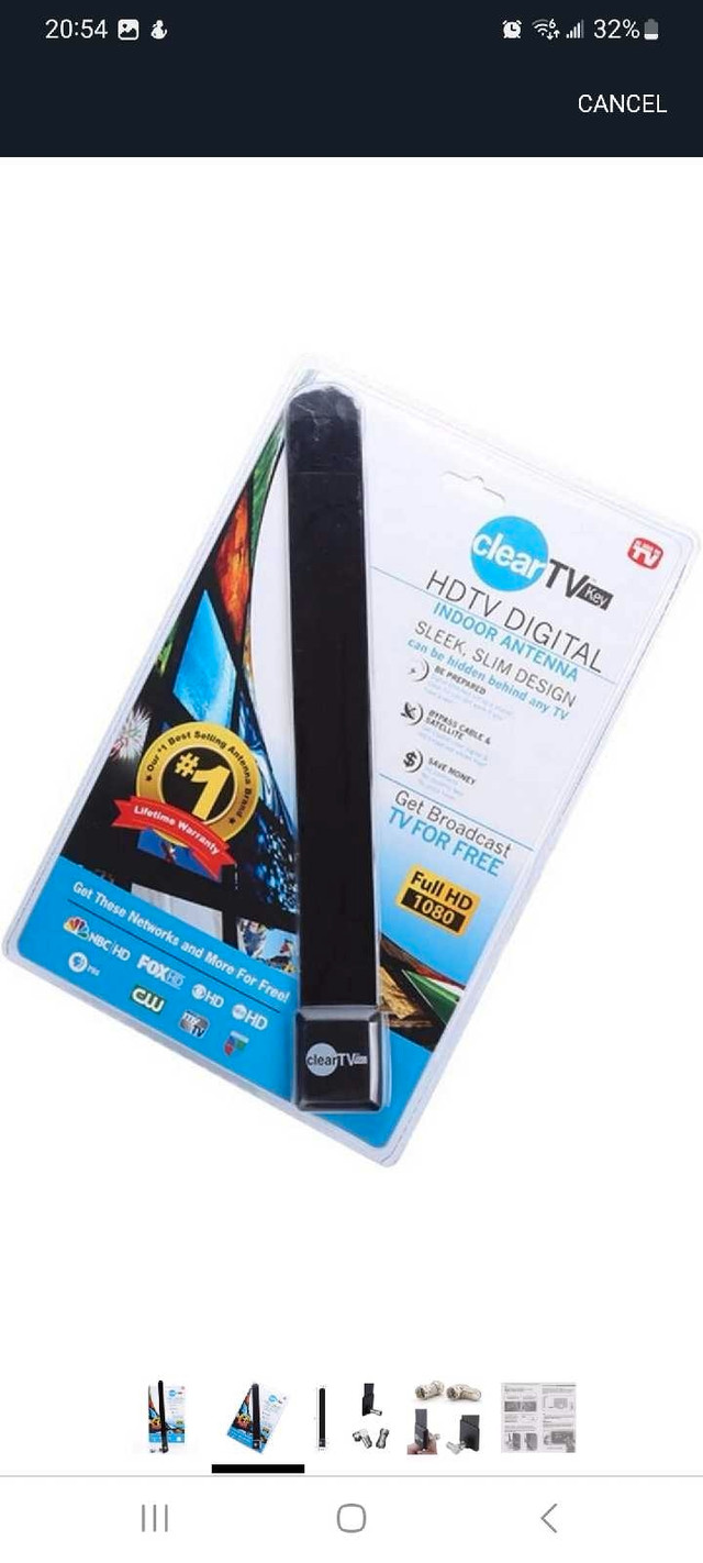 Clear TV Key Antenna - photo 4