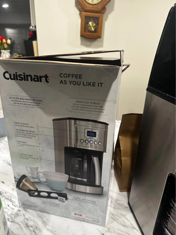 Brand New Cuisinart Coffee Maker – Unused - photo 3