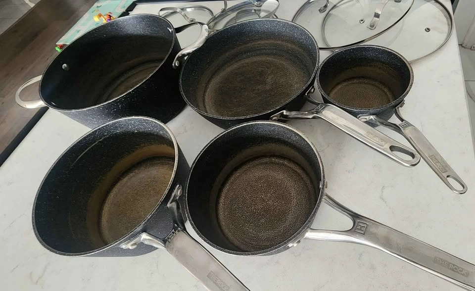 Heritage The Rock Nonstick Cookware Set – 10 Pc - photo 2