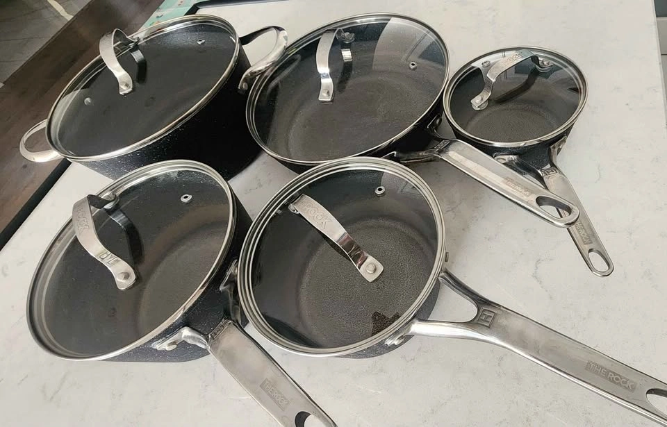 Heritage The Rock Nonstick Cookware Set – 10 Pc - photo 3