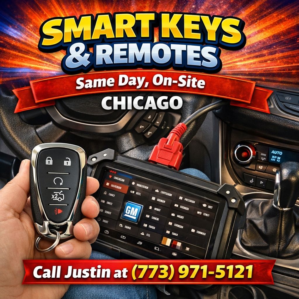 Lost Your Car Keys? Smart Key Remotes & Fobs On-Site - Chicago