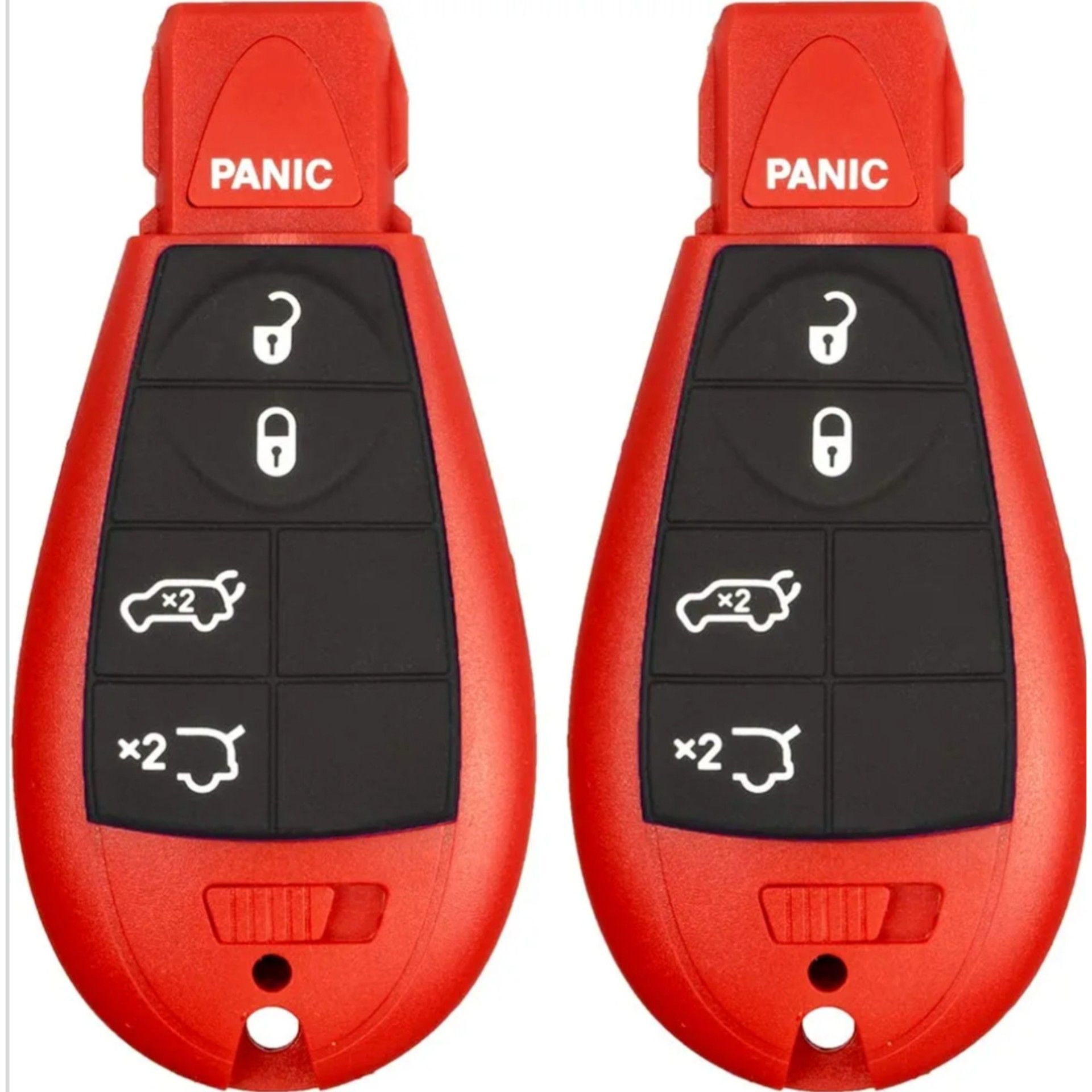 🔴🔑 RED KEYS – Dodge, Jeep, Ram & Chrysler Replacement Fobs! - photo 3