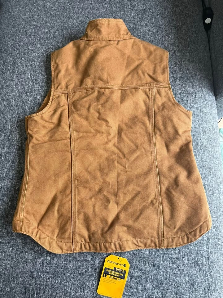 WOMEN'S WASHED DUCK MOCK NECK VEST SZ XS (0-2) - photo 3