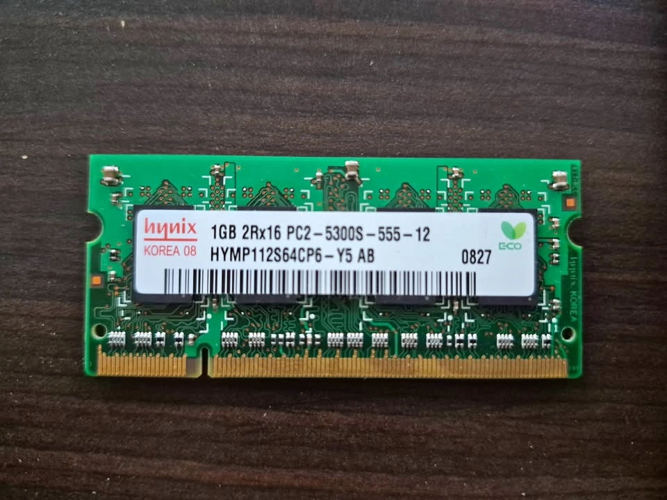 HYNIX 1GB Laptop RAM PC2-5300S-555-12