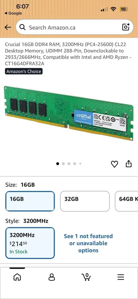 PC Combo: CPU, RAM, GPU - photo 3