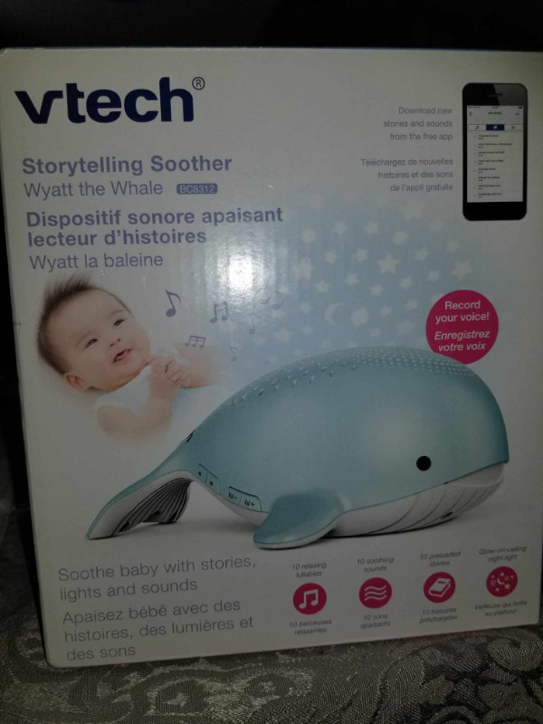 VTech Wyatt the Whale Baby Soother