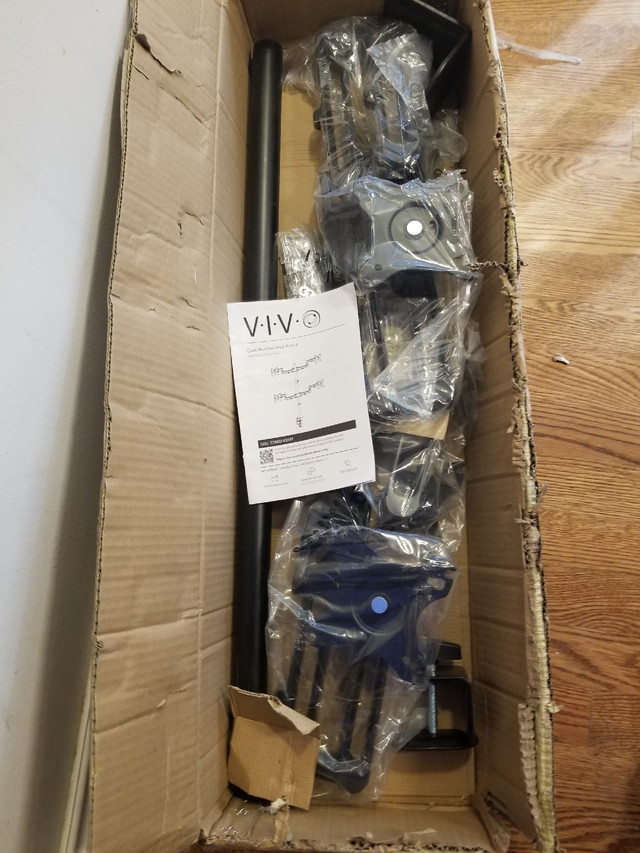 Quad Monitor Desk Mount Stand