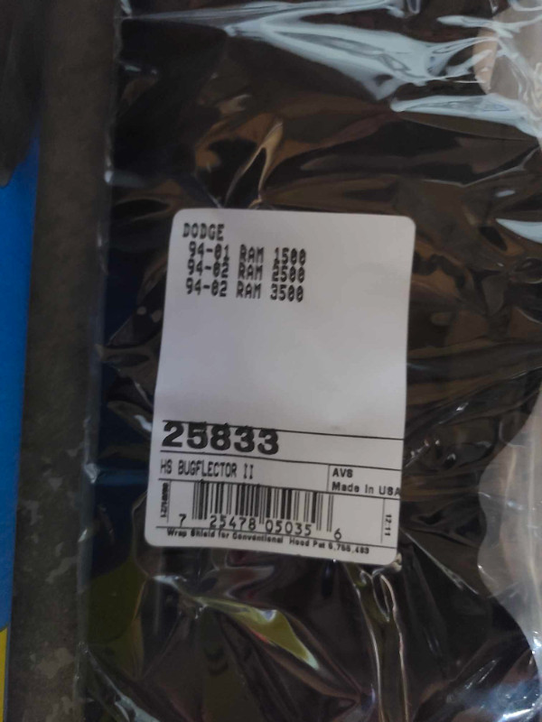 Dodge RAM Hood Bugflector 94-02 - photo 3