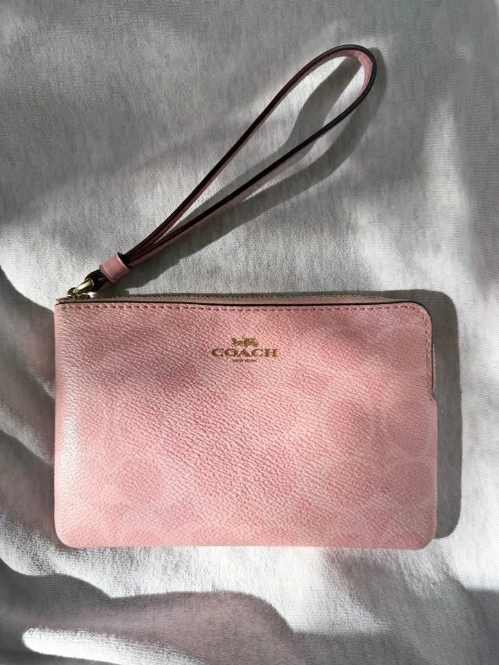 Coach Zip Wristlet