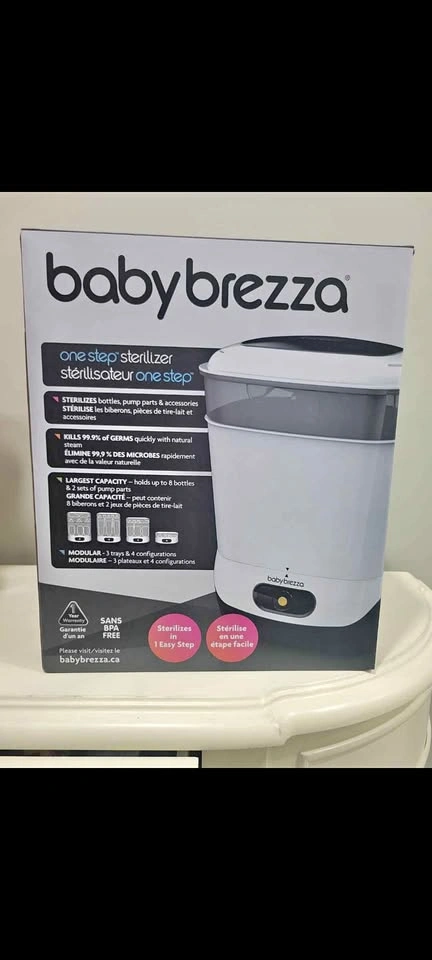 Baby Brezza One-Step Sterilizer - Brand New
