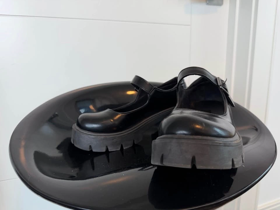 Black Mary Jane Platform Shoes - photo 2