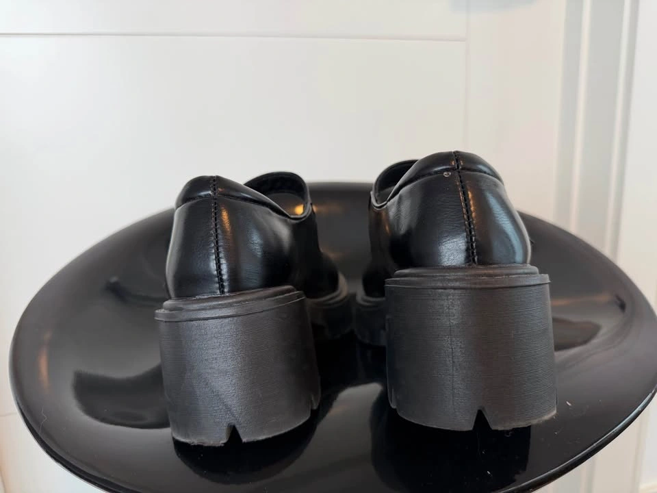 Black Mary Jane Platform Shoes - photo 3
