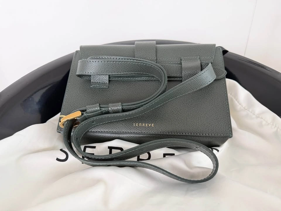 Senreve Aria Belt Bag - Forest Green/Gold Hardware - photo 2