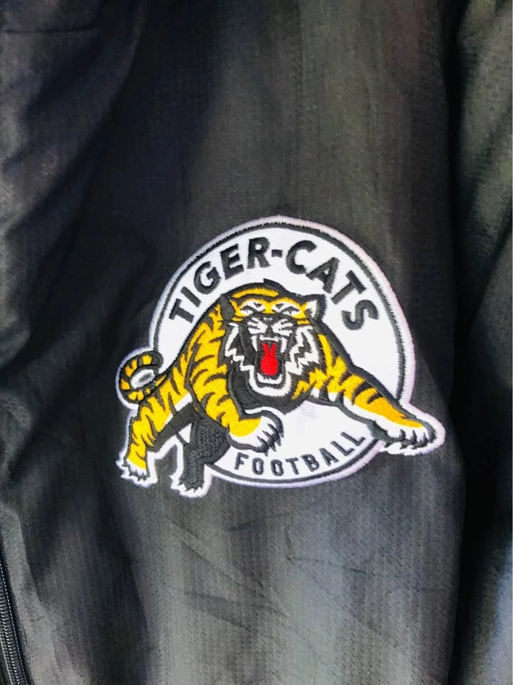 Reebok CFL Hamilton Tiger Cats Hoodie Shell & Zip Liner - Large - photo 3