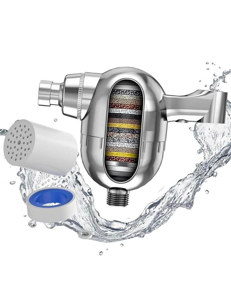 Handheld Shower Filter - 25 Advanced Filtration Stages