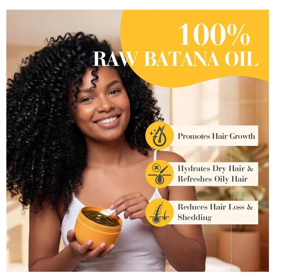 Batana Oil for Hair Growth - 100% Pure Organic Hair Oil - photo 2