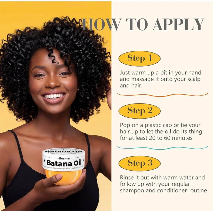 Batana Oil for Hair Growth - 100% Pure Organic Hair Oil - photo 4