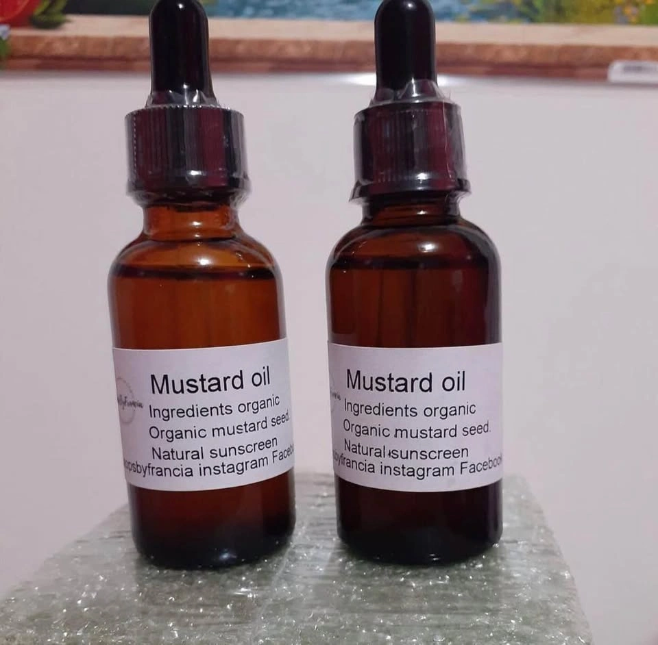 Pure Yellow and Black Mustard Seed Oil - 1 oz - photo 3