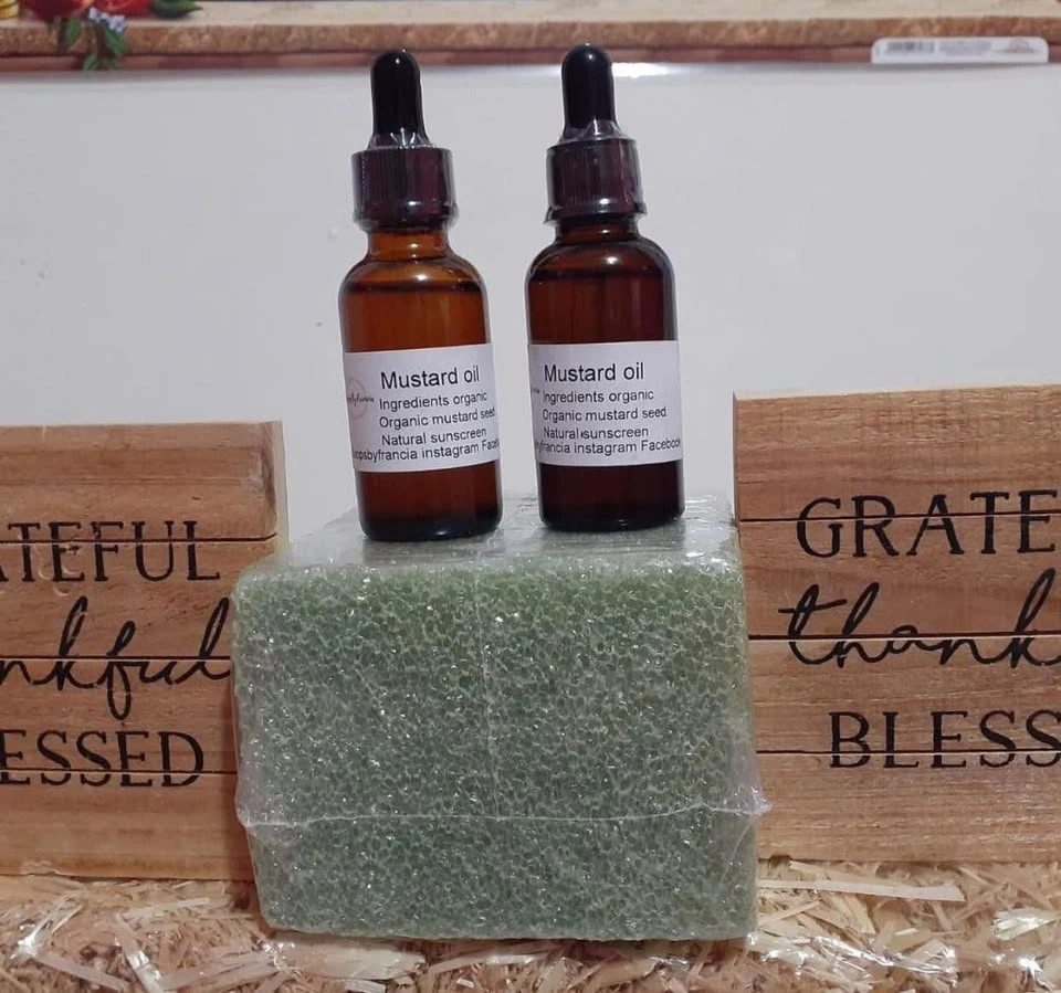 Pure Yellow and Black Mustard Seed Oil - 1 oz - photo 4