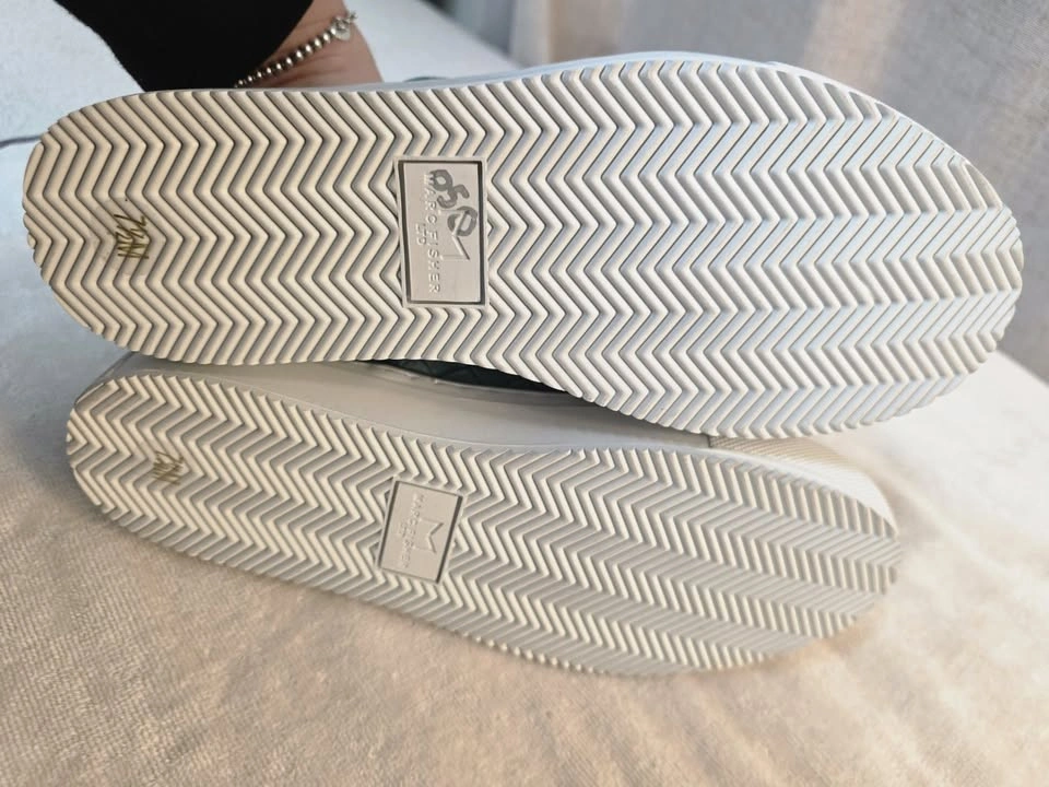 Womens Calla Woven Slip On Green B Suede Flat Sneaker Sz 7.5 M - photo 4