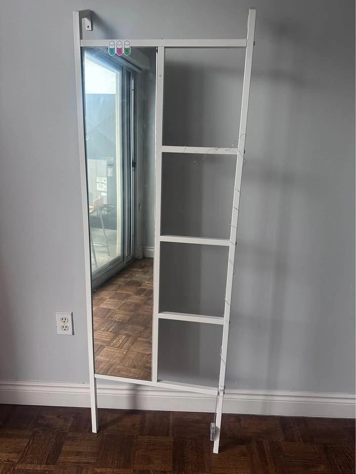 Leaning Mirror with Ladder - photo 2