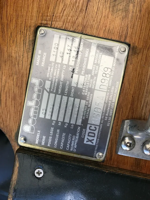 Bombard C3 zodiac RIB inflatable dinghy tender *Needs Work* image indicator(5)