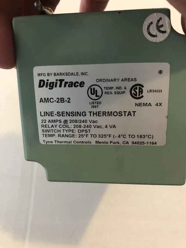 DigiTrace line sensing thermostat amc-2b-2 image indicator(3)