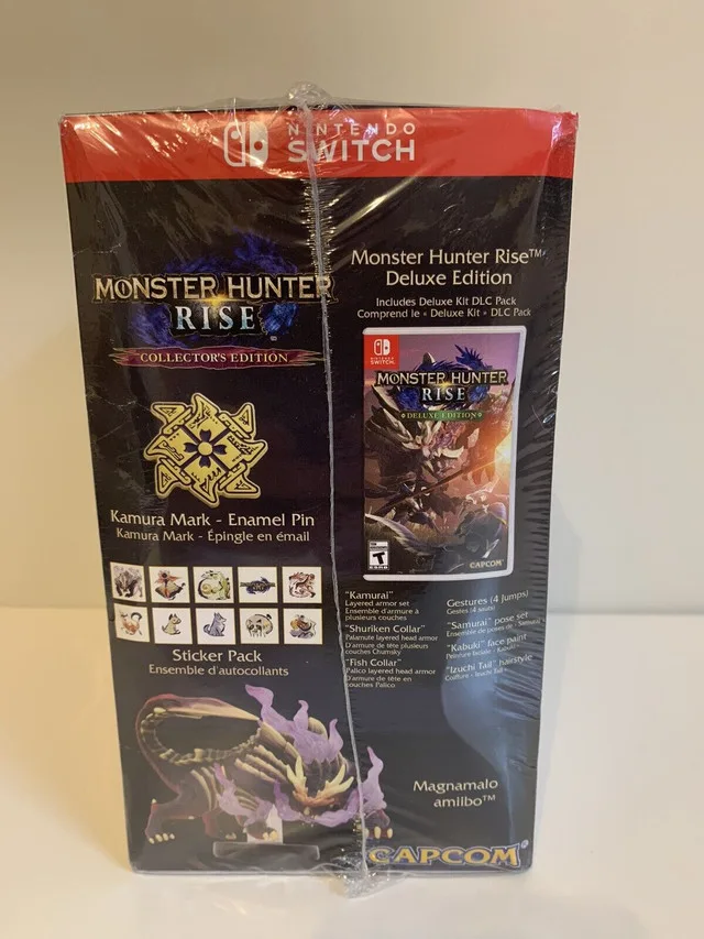 Monster Hunter Rise Collectors Edition Switch image indicator(4)