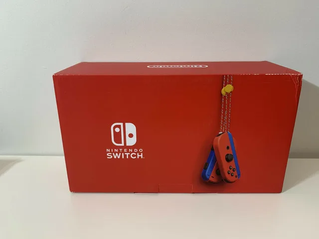 Brand new Mario Red and Blue edition Nintendo Switch image indicator(2)